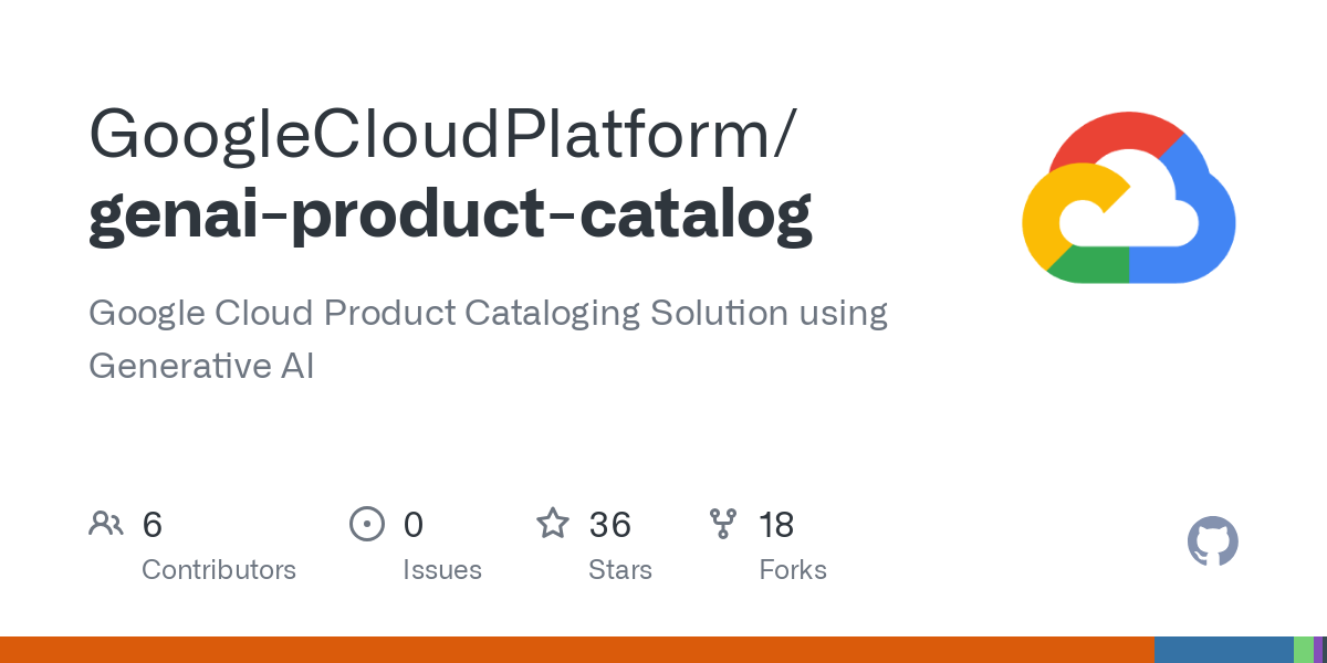 genai product catalog