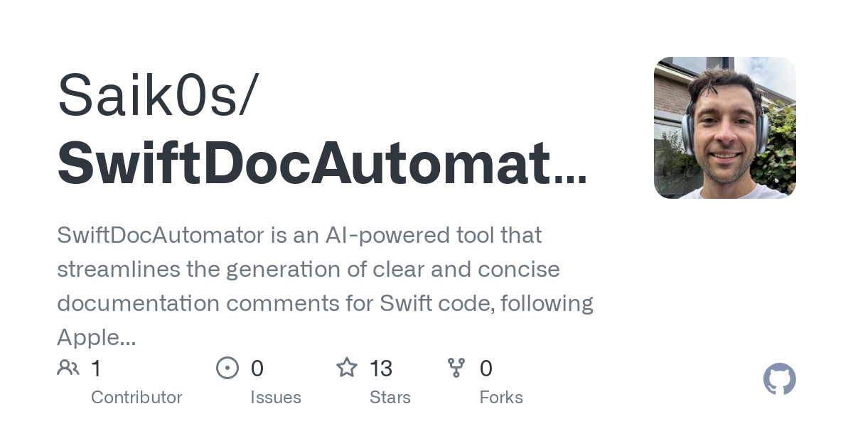 SwiftDocAutomator
