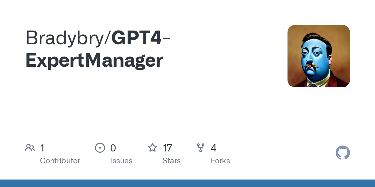 GPT4 ExpertManager