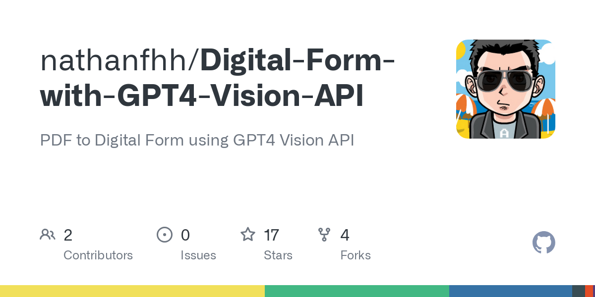 Digital Form with GPT4 Vision API