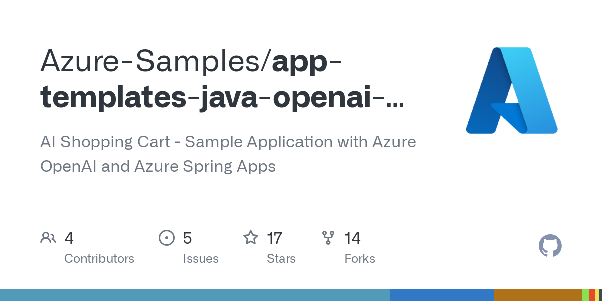 app templates java openai springapps