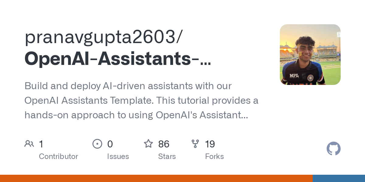 OpenAI Assistants Template