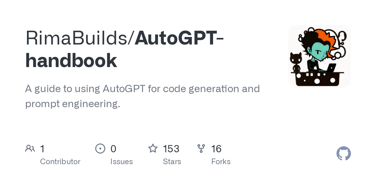 AutoGPT handbook