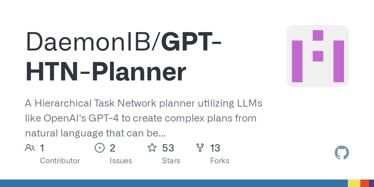 GPT HTN Planner