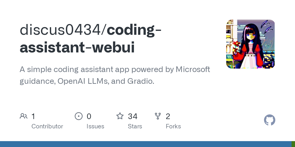 coding assistant webui