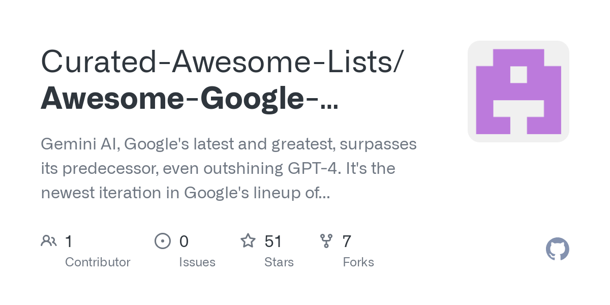 Awesome Google Gemini AI