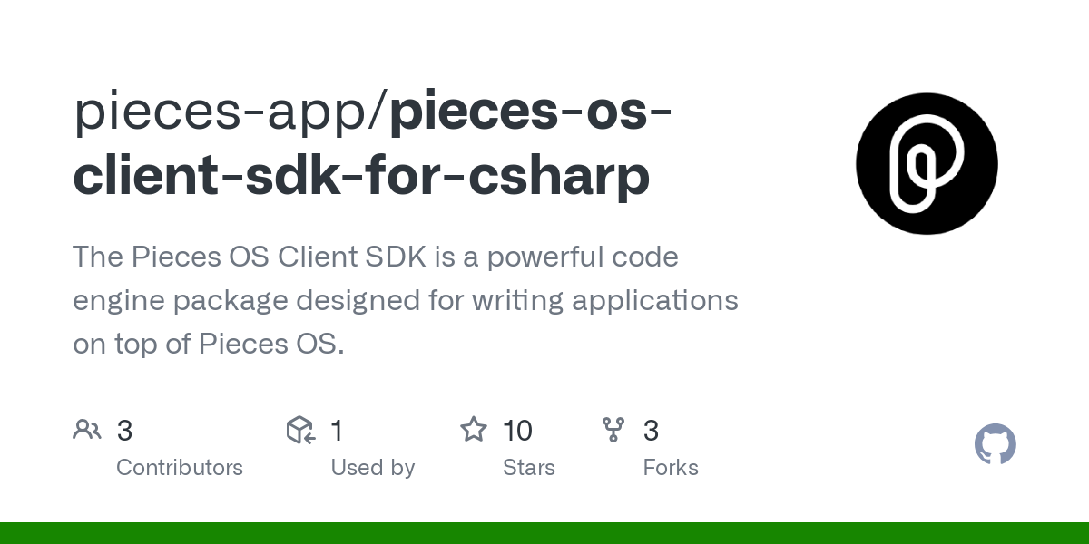 pieces os client sdk for csharp