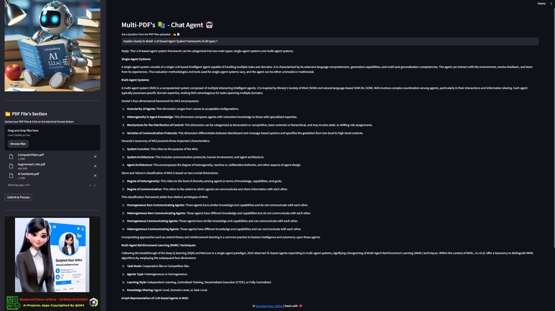 데모 1 : 챗봇 출력