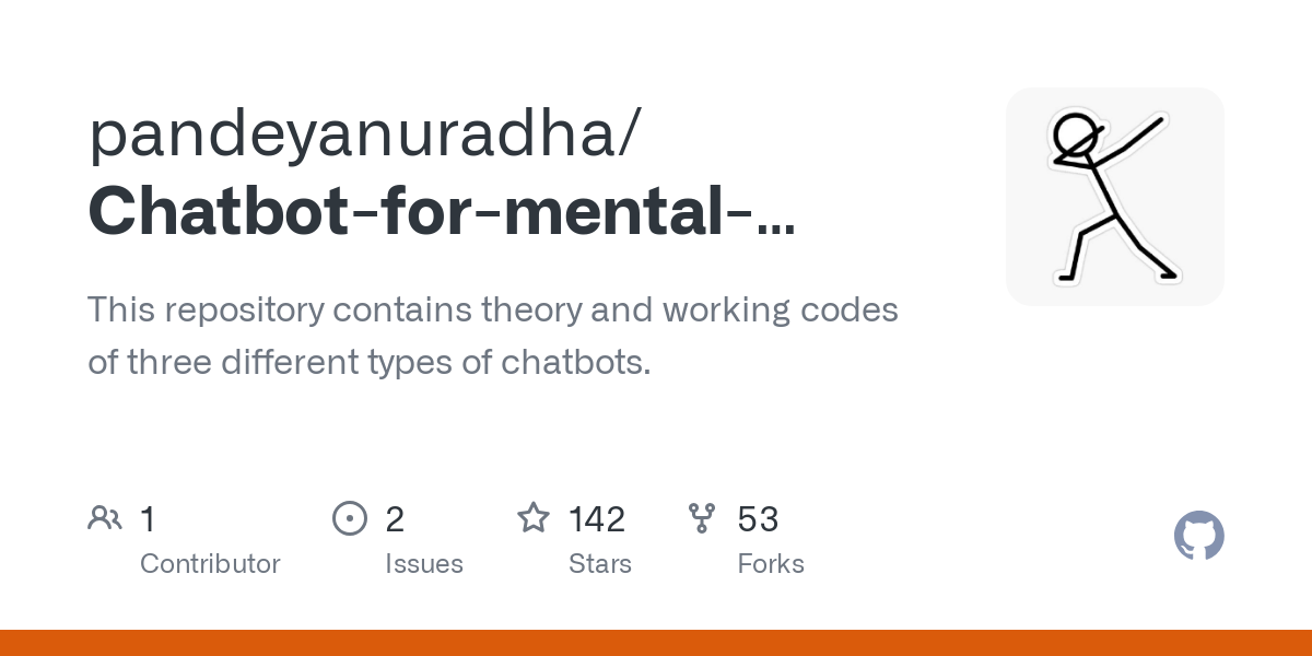 Chatbot for mental health