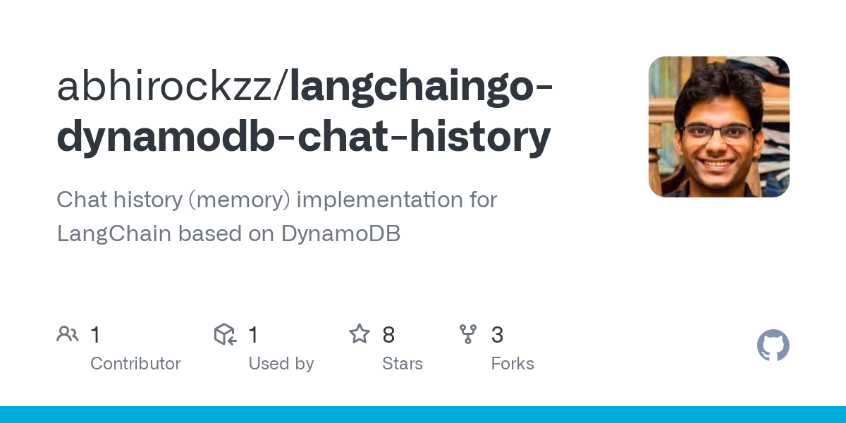 langchaingo dynamodb chat history