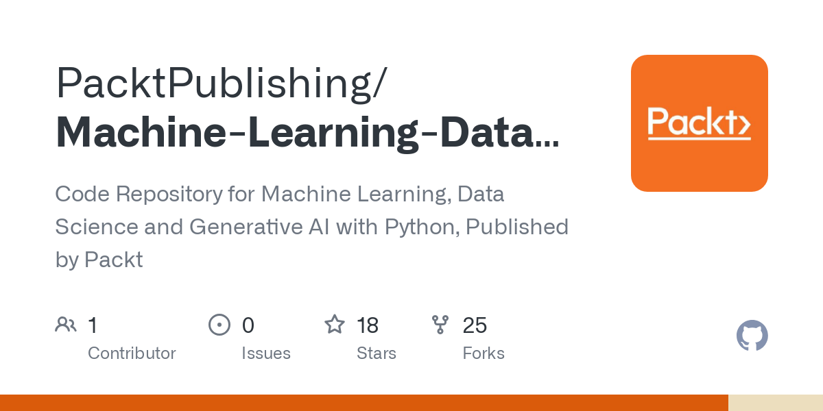 Machine Learning Data Science and Generative AI with Python