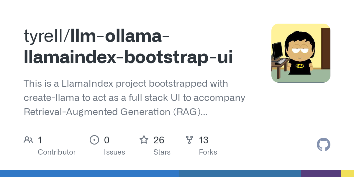 llm ollama llamaindex bootstrap ui