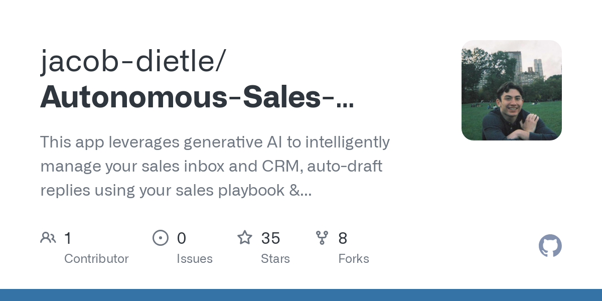 Autonomous Sales Inbox and CRM Assistant