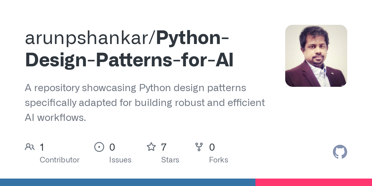 Python Design Patterns for AI