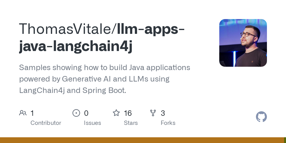 llm apps java langchain4j