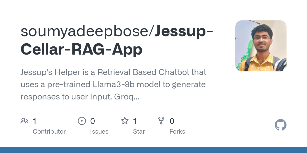 Jessup Cellar RAG App