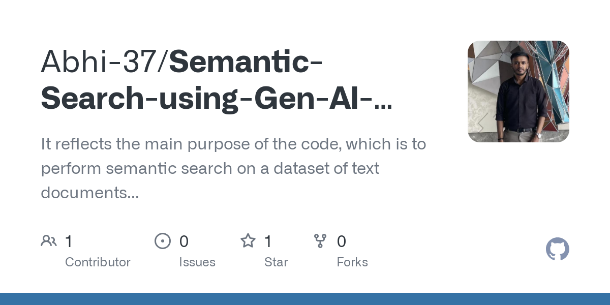 Semantic Search using Gen AI UniversalSentenceEncoder FAISS