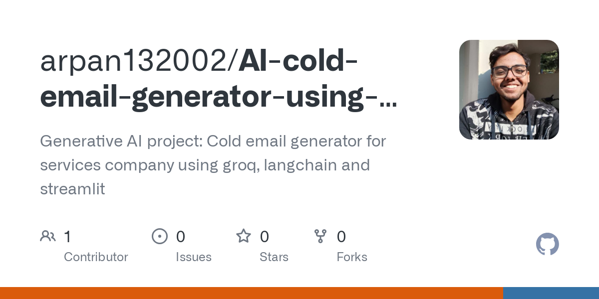AI cold email generator using Llama3.1 and Groq