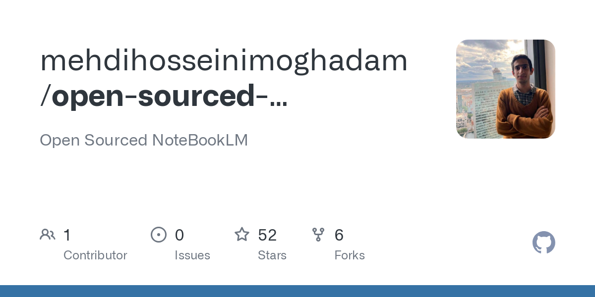open sourced nootbookLM