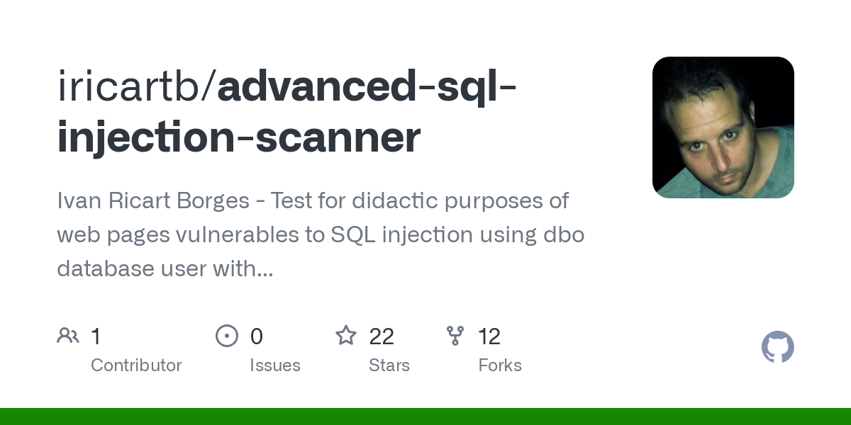 advanced sql injection scanner