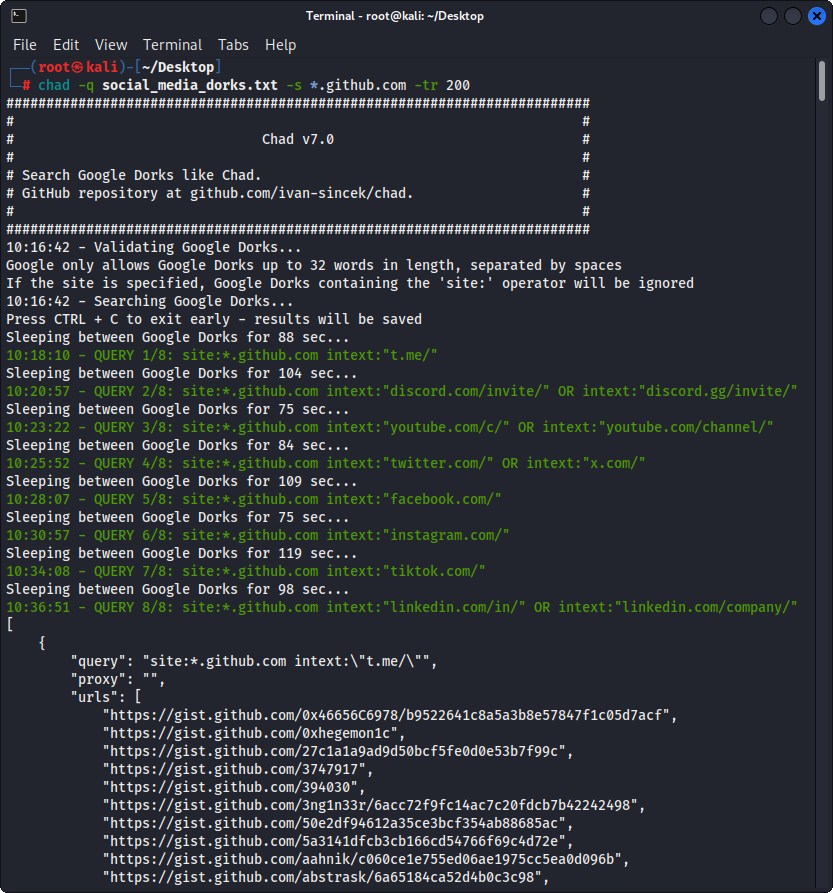 (THAD) FREKTER LINK HIJACKING - Mehrere Google Dorks