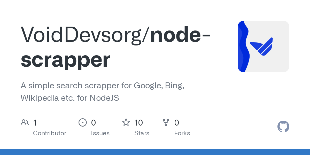 node scrapper