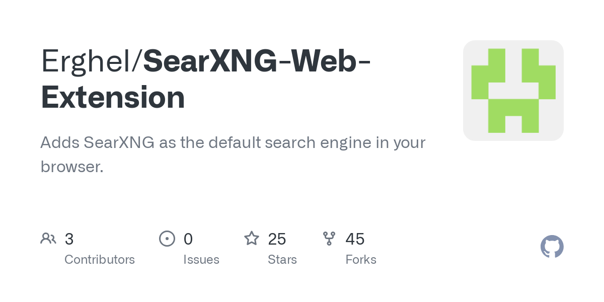 SearXNG Web Extension