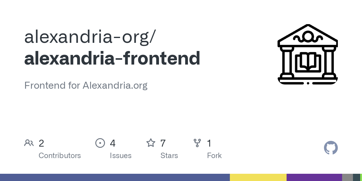 alexandria frontend