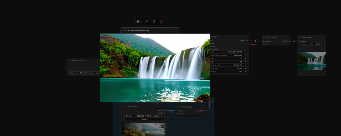 บทช่วยสอนสร้างภาพ comfyui