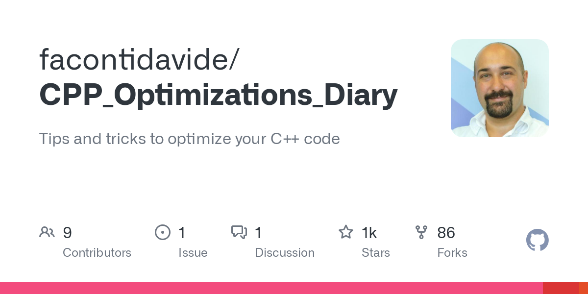 CPP_Optimizations_Diary