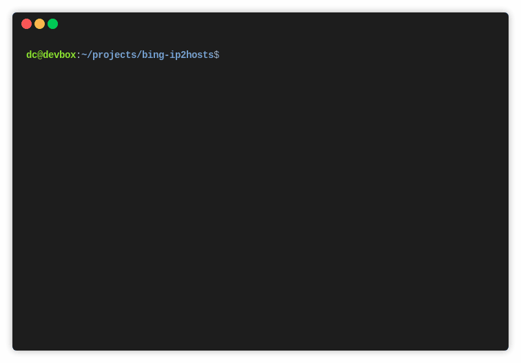 Bing-ip2hosts-github-io
