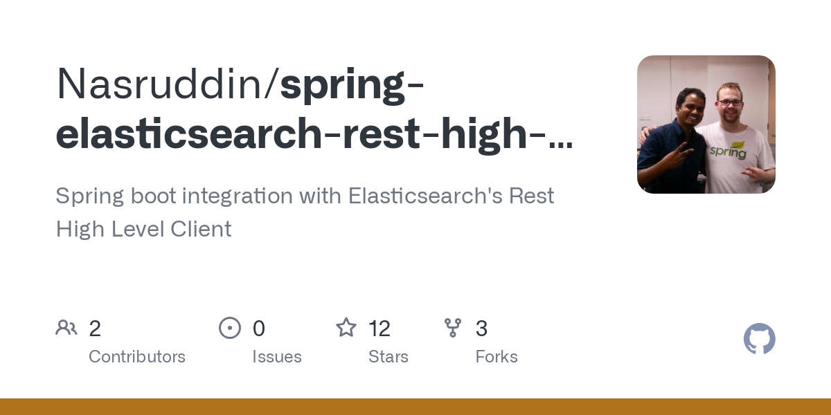spring elasticsearch rest high level client