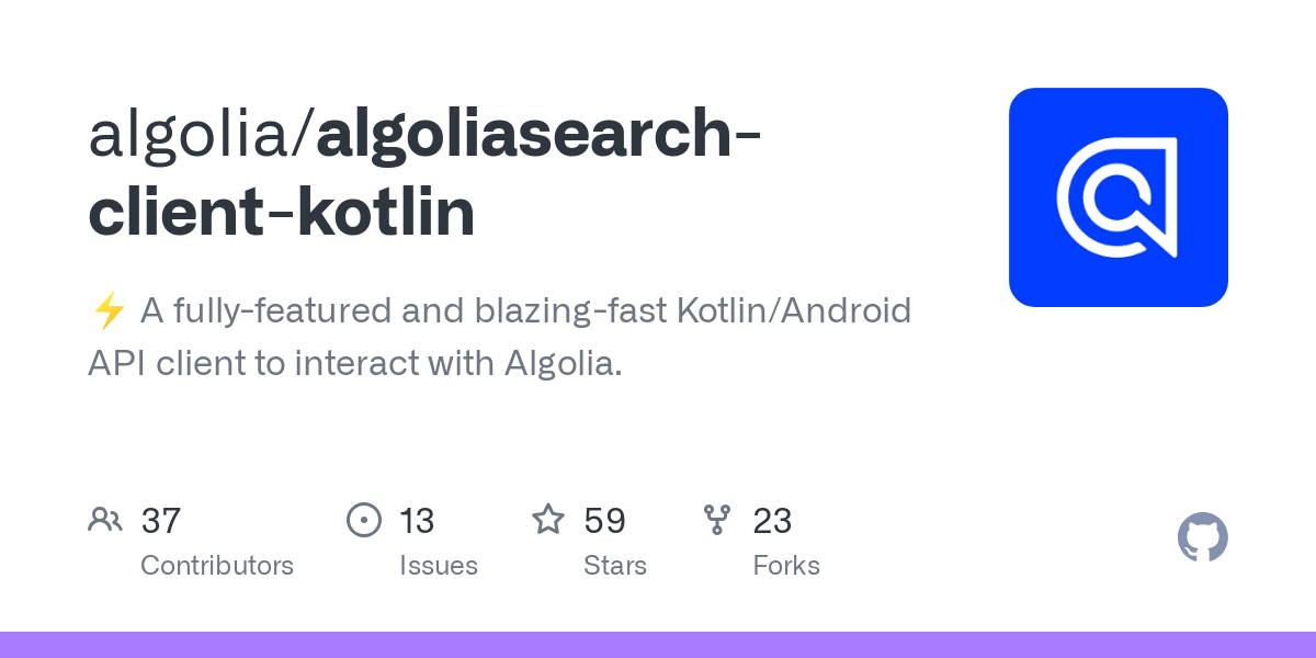 algoliasearch client kotlin
