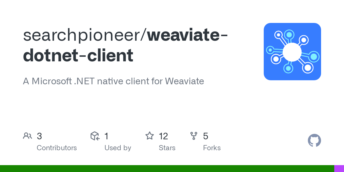 weaviate dotnet client