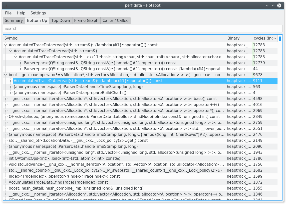 Hotspot Bottom-up-Seite hotspot bottom-up page