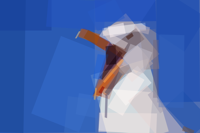 50 gedrehte Rechtecke