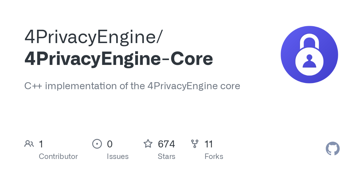 4PrivacyEngine Core