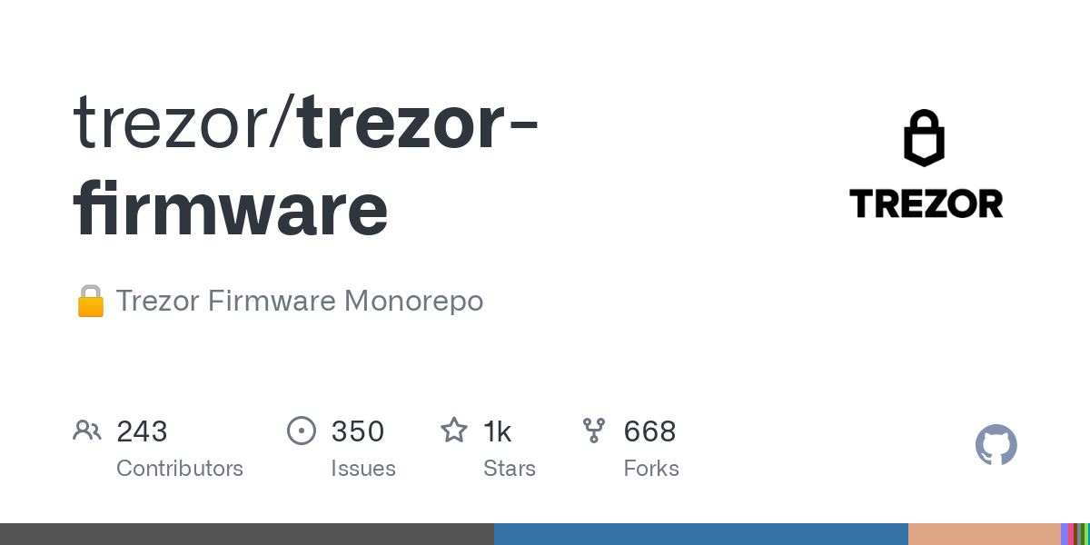 trezor firmware