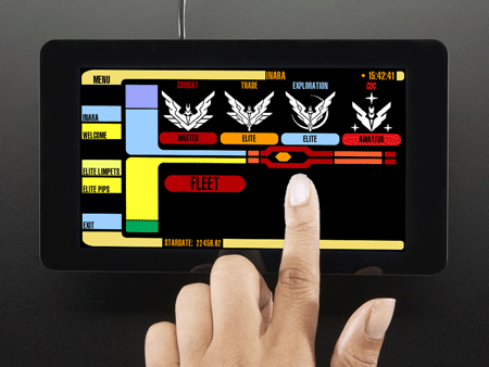 Presentation on Raspberry Touchscreen