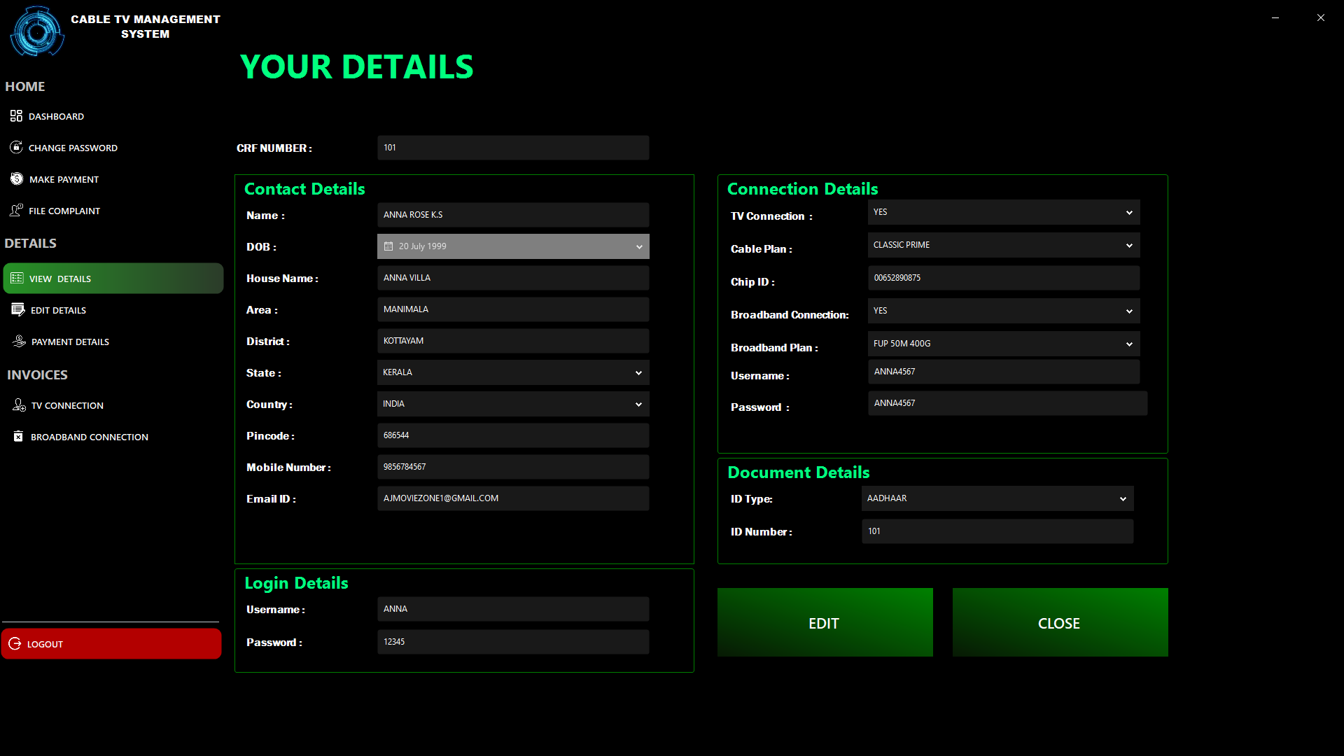 Details anzeigen - Kunde