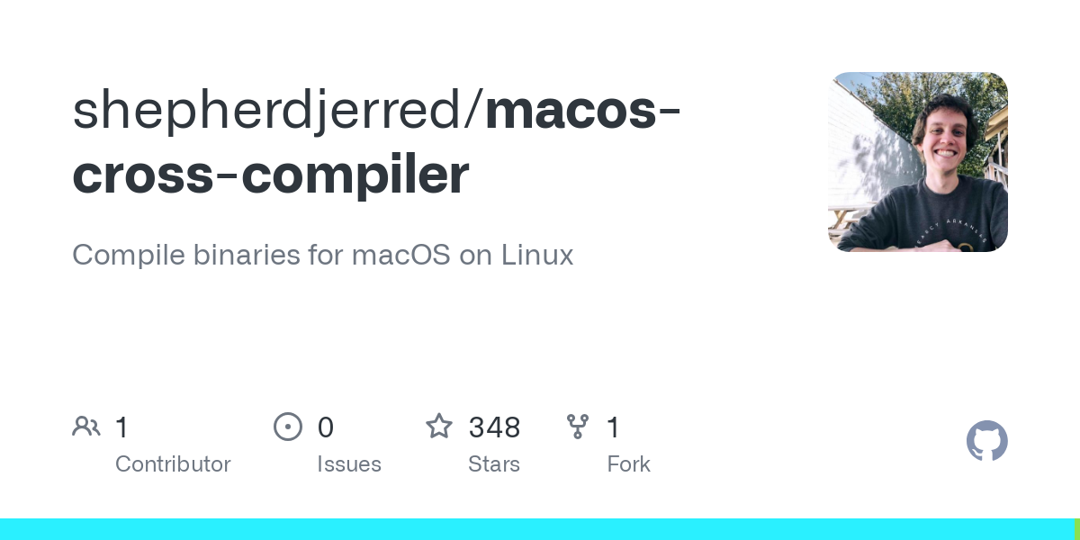 macos cross compiler