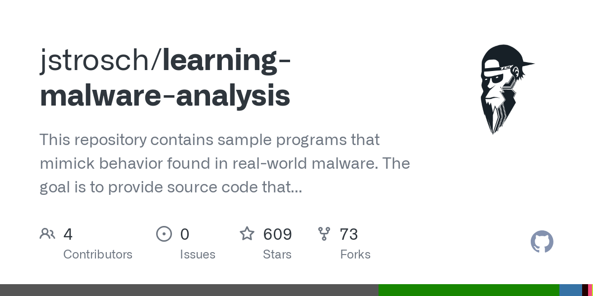 learning malware analysis
