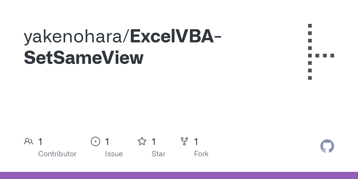 ExcelVBA SetSameView
