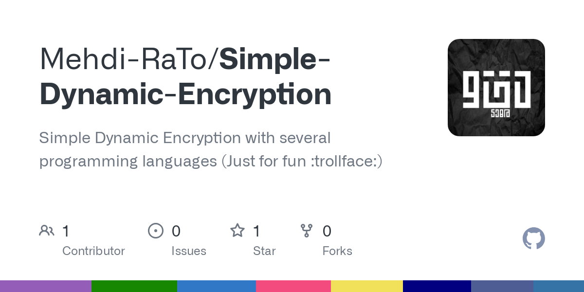 Simple Dynamic Encryption