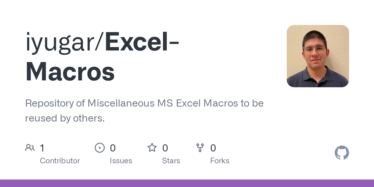Excel Macros