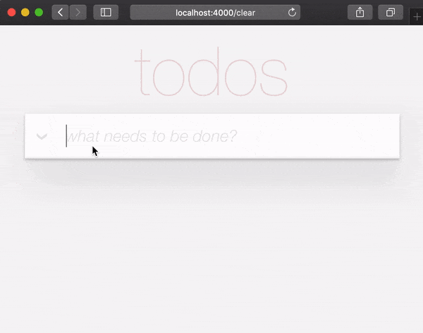 Phoenix-Todo-list-on-localhost