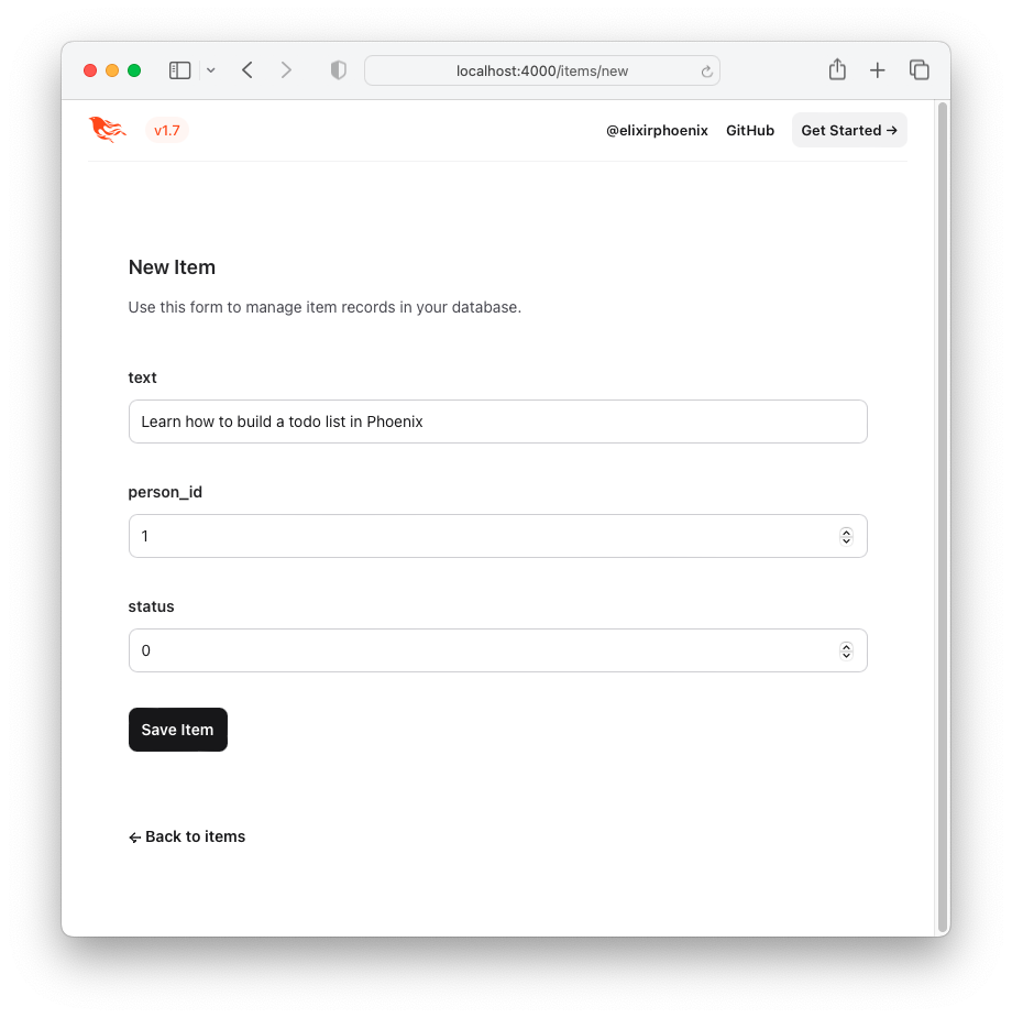 TODO-LIST-PHOENIX-DEFAULT-UI