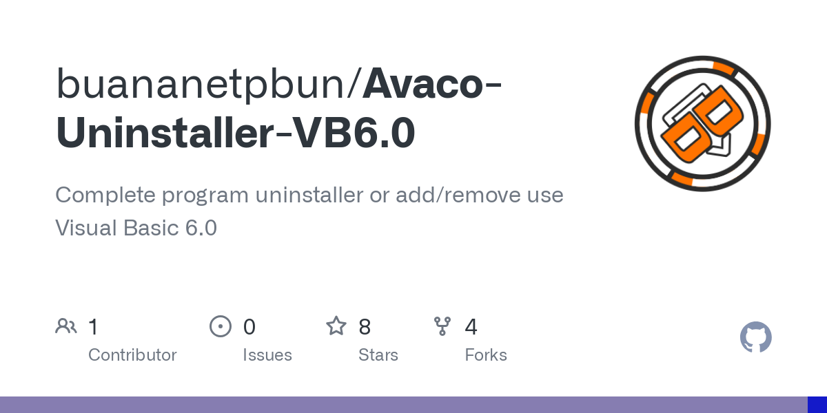 Avaco Uninstaller VB6.0