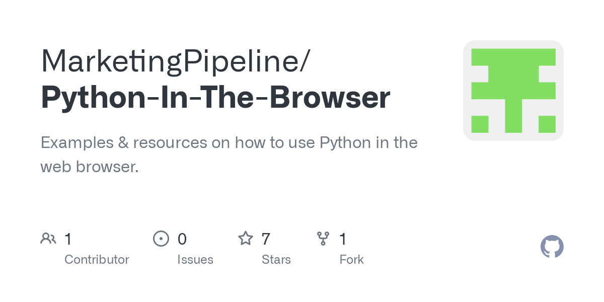Python In The Browser