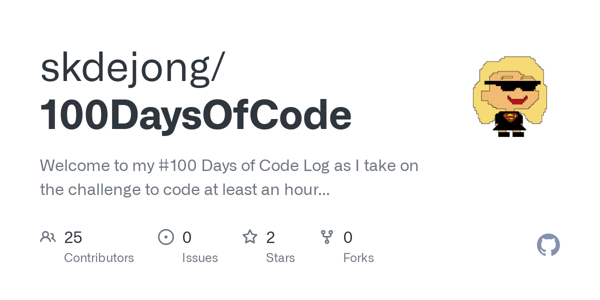 100DaysOfCode